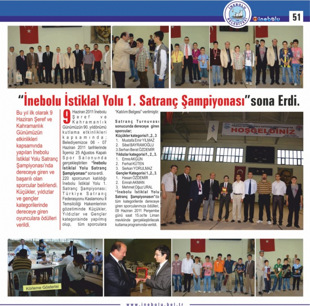 nebolu Belediye Blteni 3. Say