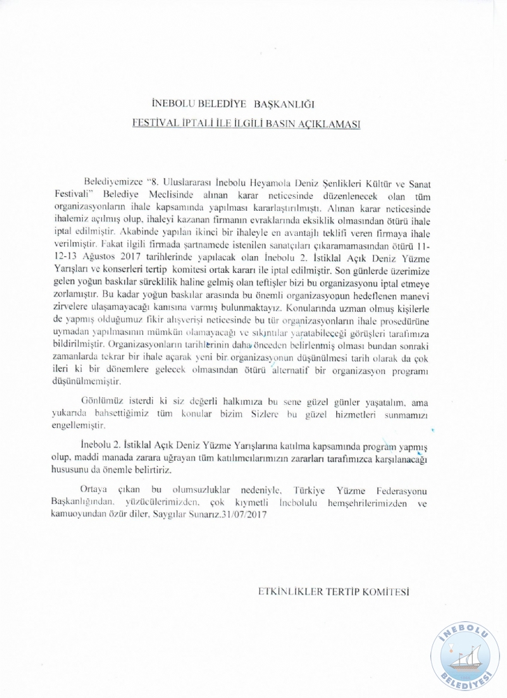 FESTVAL PTAL LE LGL BASIN AIKLAMASI