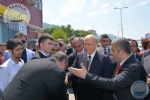 Belediye Ba�kanl�k Makam�, Devlet Bah�eli�yi A��rlad�.