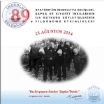 Atatrk'n nebolu'ya Gelileri, apka Ve Kyafet nklabnn lk Nutkunu Syleyilerinin 89. Yl Dnm Etkinlik Program