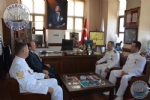 Tcg Yavuz Frkateyni Komutanndan Belediyemize Ziyaret