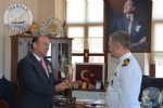 Tcg Yavuz Frkateyni Komutanndan Belediyemize Ziyaret