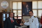 Tcg Yavuz Frkateyni Komutanndan Belediyemize Ziyaret