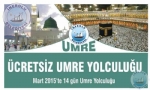 cretsiz Umre Ziyareti Kuralar  22 Aralk Pazartesi Gn ekilecek!