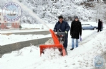 nebolu'da Yaan Karla Beraber, Yeni Kar Temizleme Makineleri  Banda!