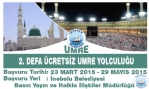 2. Defa cretsiz Umre Yolculuu
