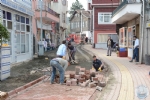 Galip Deniz Caddesi Yol Yapm almalar Devam Ediyor