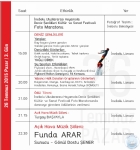 6.ULUSLARARASI NEBOLU HEYAMOLA DENZ ENLKLER KLTR VE SANAT FESTVAL PROGRAMI