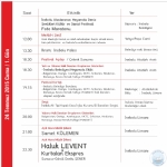 6.ULUSLARARASI NEBOLU HEYAMOLA DENZ ENLKLER KLTR VE SANAT FESTVAL PROGRAMI