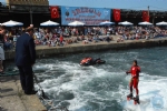 DENZ ENLKLERNDE EKMEL YARIMALAR VE MUHTEEM FLYBOARD SHOW