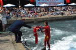 DENZ ENLKLERNDE EKMEL YARIMALAR VE MUHTEEM FLYBOARD SHOW