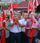BELEDYE BAKANIMZI ENGN UZUNER DEMOKRAS MTNGNE KATILDI