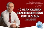 BELEDYE BAKANIMIZ ENGN UZUNER'N 10 OCAK ALIAN GAZETECLER GN MESAJI