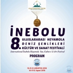 8.ULUSLARARASI NEBOLU HEYAMOLA DENZ ENLKLER KLTR VE SANAT FESTVAL PROGRAMI