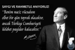BELEDYE BAKANIMIZ ENGN UZUNERN 10 KASIM MESAJI