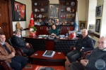 NEBOLU KLTR SANAT DERNENDEN BELEDYE BAKANIMIZA ZYARET