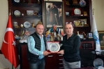 BELEDYE BAKANIMIZ ENGN UZUNER'DEN PLAKET