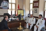 Tcg Salihreis Frkateyn  Komutanndan Belediyemize Ziyaret!