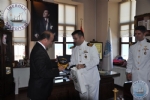 Tcg Gkova Frkateyn Komutanndan Belediyemize Ziyaret