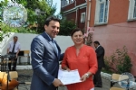 Halk E�itimi Merkezi El Sanatlar� Sergisi A��l��� Yap�ld�