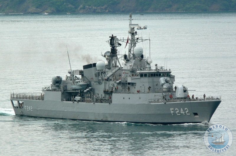 Tcg Fatih F�rkateyni Liman�m�zda.