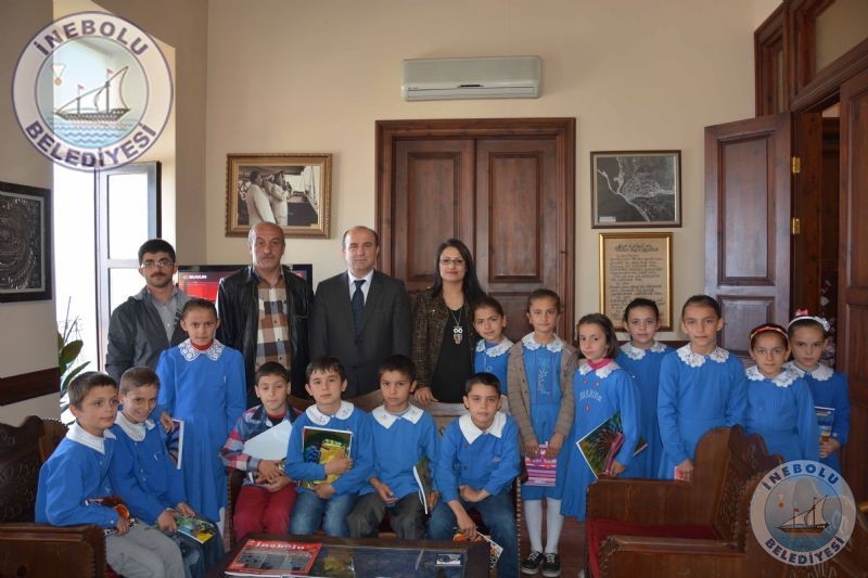 Korup�nar K�y� �lkokulu 3. Ve 4.s�n�f ��rencileri Belediyemizde!