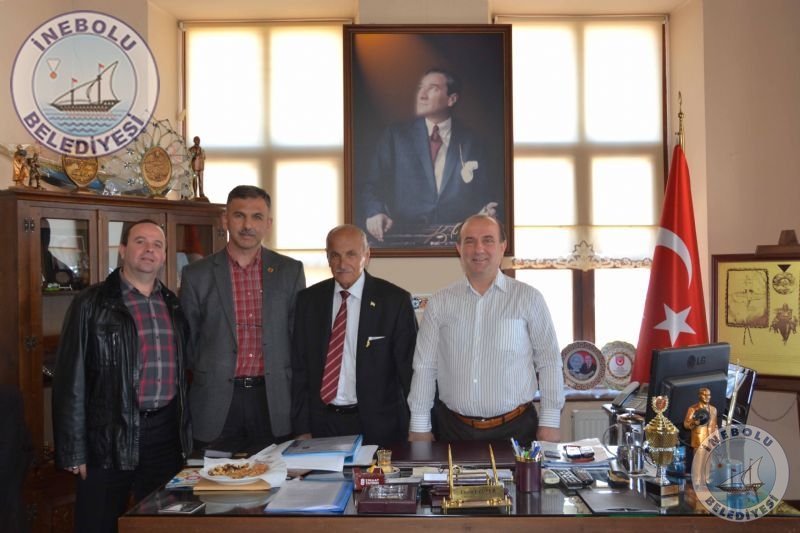 Yeni �nebolu Gazetesi Sahibi Kadir Y�ld�r�m'dan Hay�rl� Olsun Ziyareti