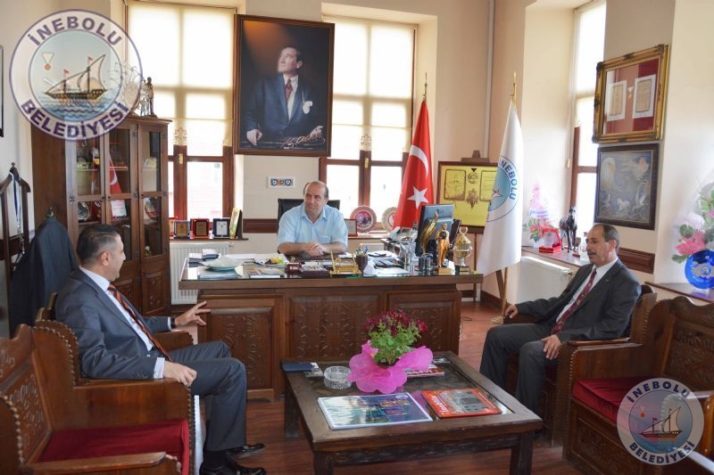 Kastamonu Sosyal G�venlik �l M�d�r� Oktay �ztan� 'dan Belediyemize Ziyaret