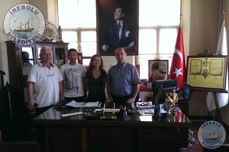 Californial Mary Belediye Bakanmz Engin Uzuneri Makamnda Ziyaret Etti.