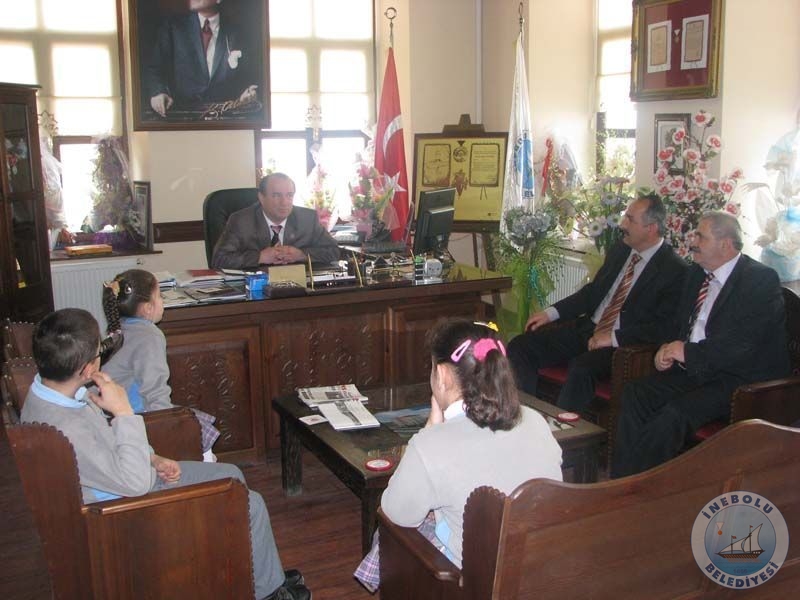 lemiz Atabeyli lkretim Okulundan Bakanmza Ziyaret