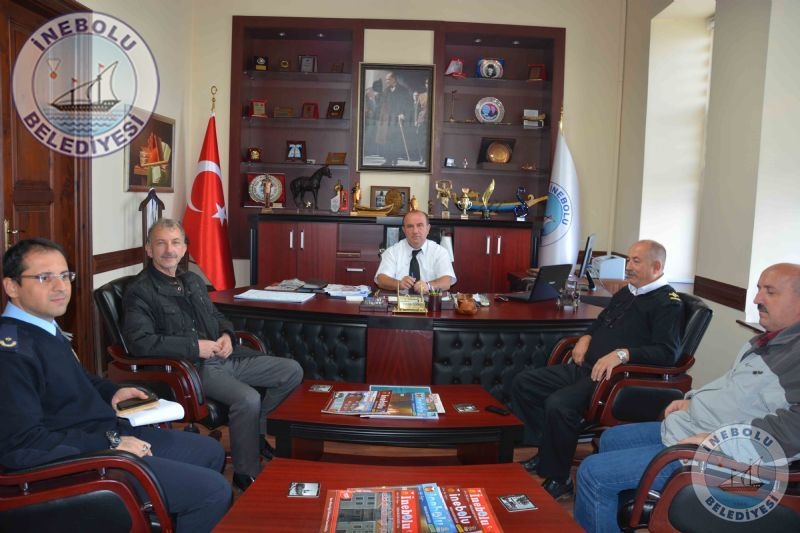 Aydn Gler Gemisi Kaptanndan Bakan Uzunere Ziyaret.