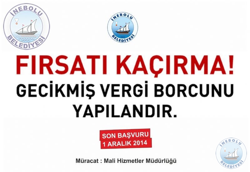 nebolu Belediye Bakanlndan Duyuru!