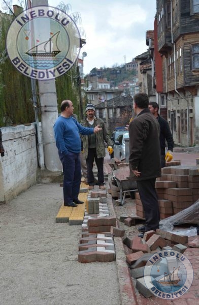 Mustafa Kemal Paa Caddesi Yay Kaldrmlarnn Yapm Devam Ediyor.