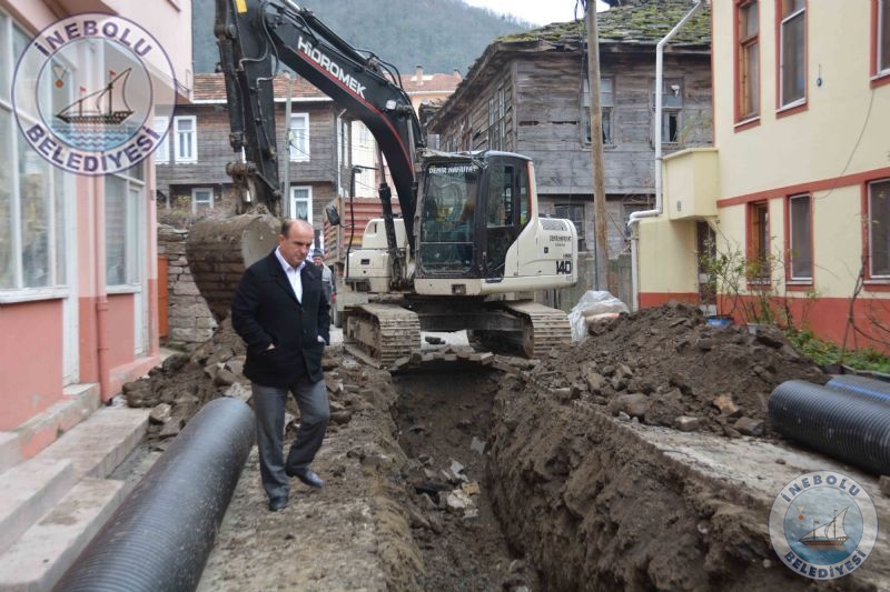 Galip Deniz Caddesi Alt Yap almalar Tm Hzyla Devam Ediyor.