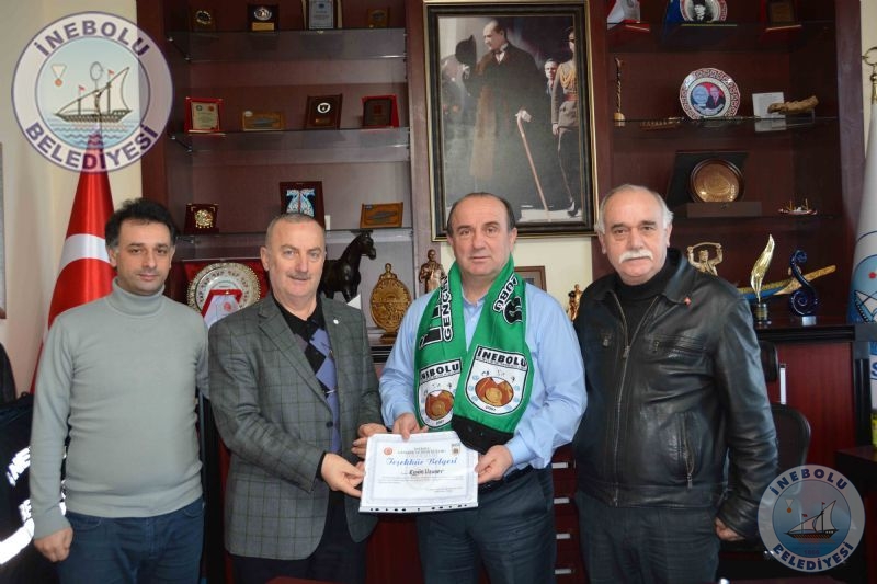 nebolu Genlik Ve Spor  Kulb Ynetiminden Belediye Bakanmza Ziyaret