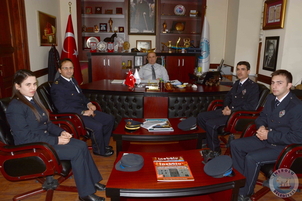 le Emniyet Mdrlnden Belediyemize Ziyaret.