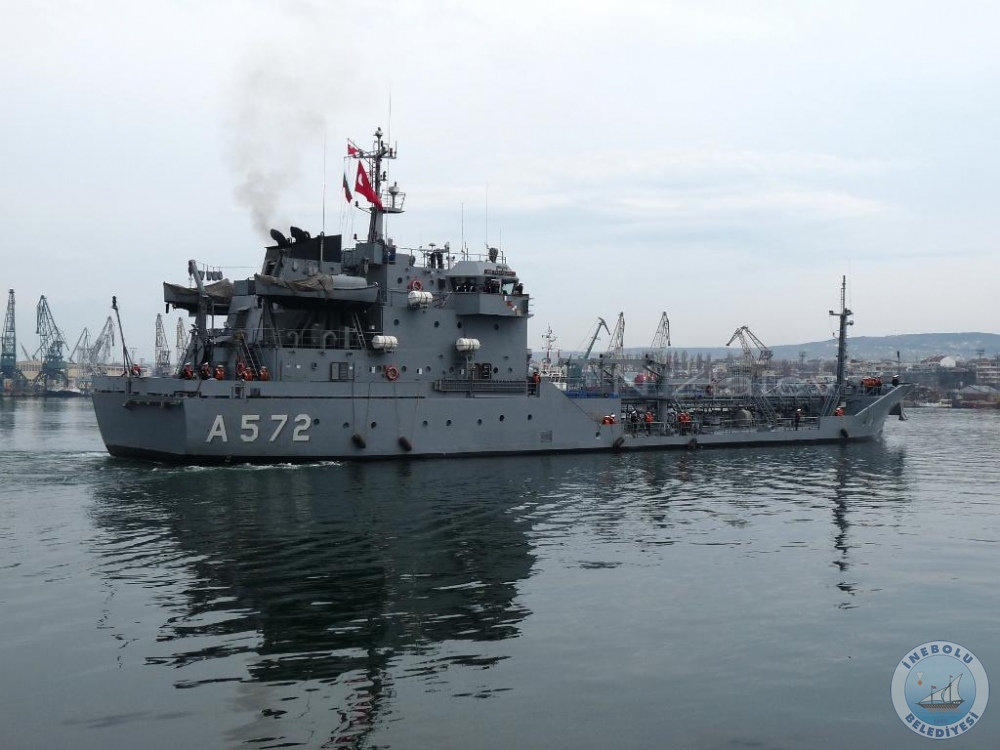 TCG YZB .TULUNAY (A-596) LMANIMIZA GELYOR!