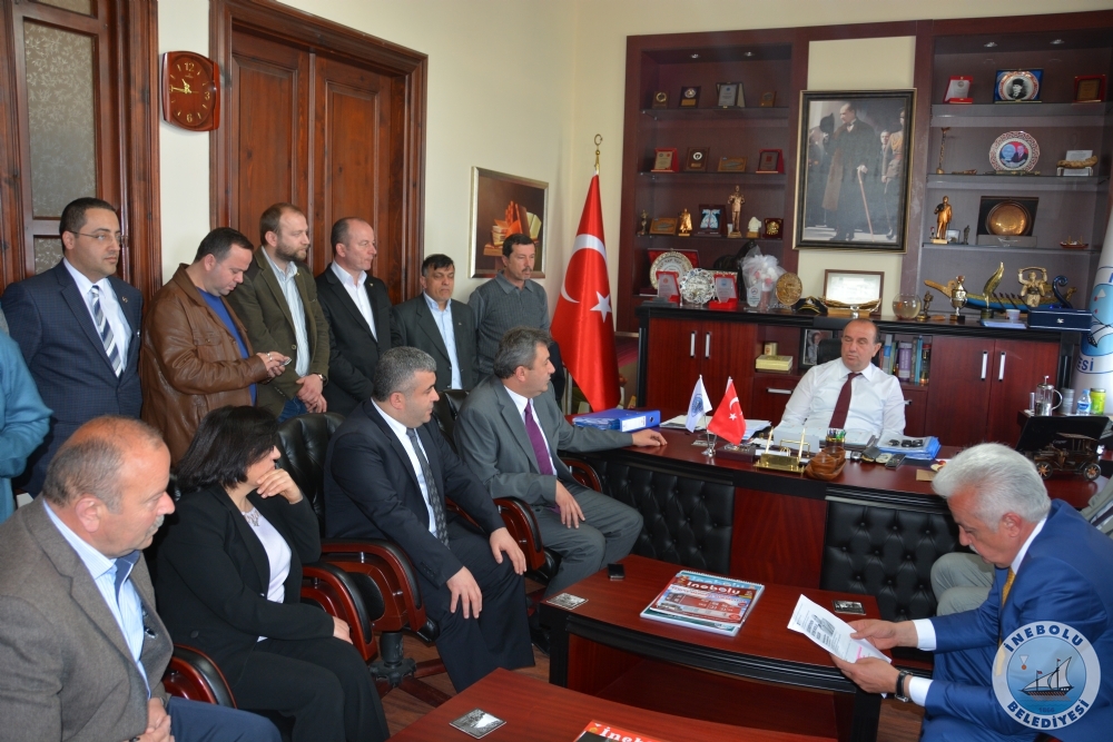 MHP Kastamonu Milletvekilleri Adaylarndan Belediye Bakanmza  Ziyaret!