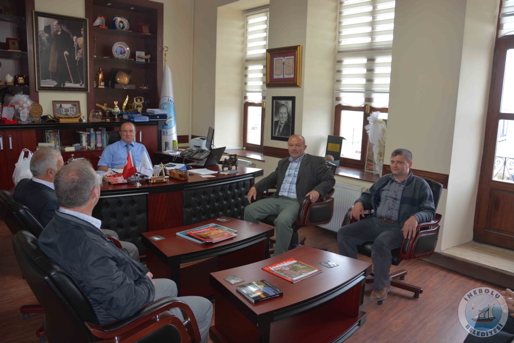 nebolu Muhtarlar Birleme Ve Dayanma Derneinden Bakanmza Ziyaret