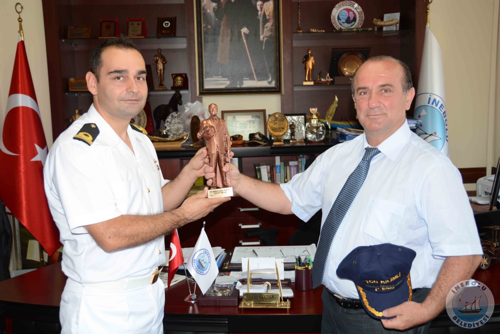 TCG KLML Gemi Komutanndan Ziyaret!