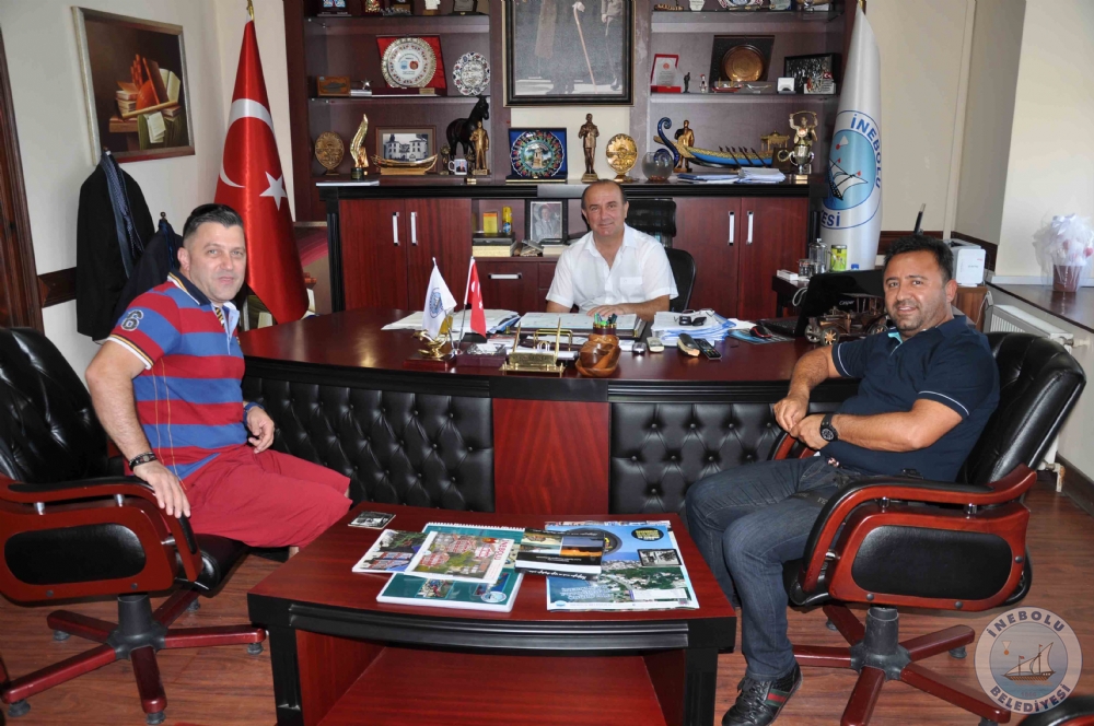 FESTVAL SUNUCUSU GNL DOSTU ENER'DEN BELEDYE BAKANIMIZA ZYARET