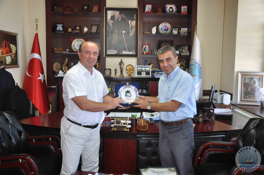 YEN KAYMAKAMIMIZ ABDULLAH ATAKAN ATASOY'DAN BAKANIMIZA ZYARET