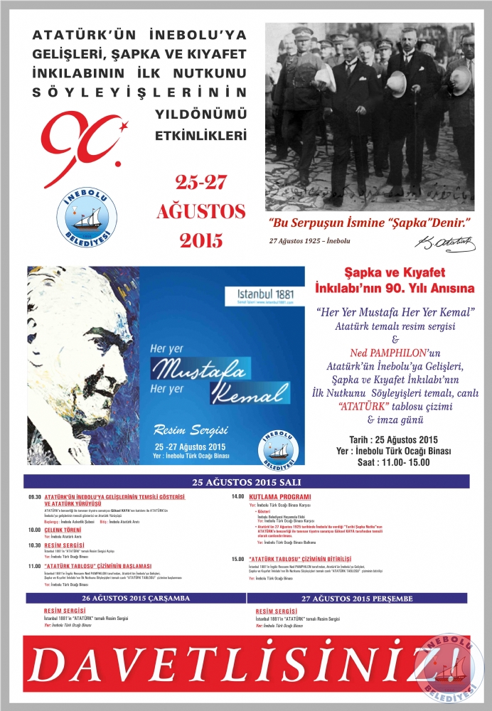  NEBOLU, APKA VE KIYAFET NKILABININ 90. YILINI KUTLAMAYA HAZIRLANIYOR