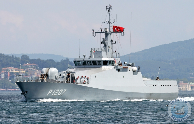 TCG TEKRDA  (P-1207) GEMS 02 EYLLDE NEBOLU LMANINA GELYOR