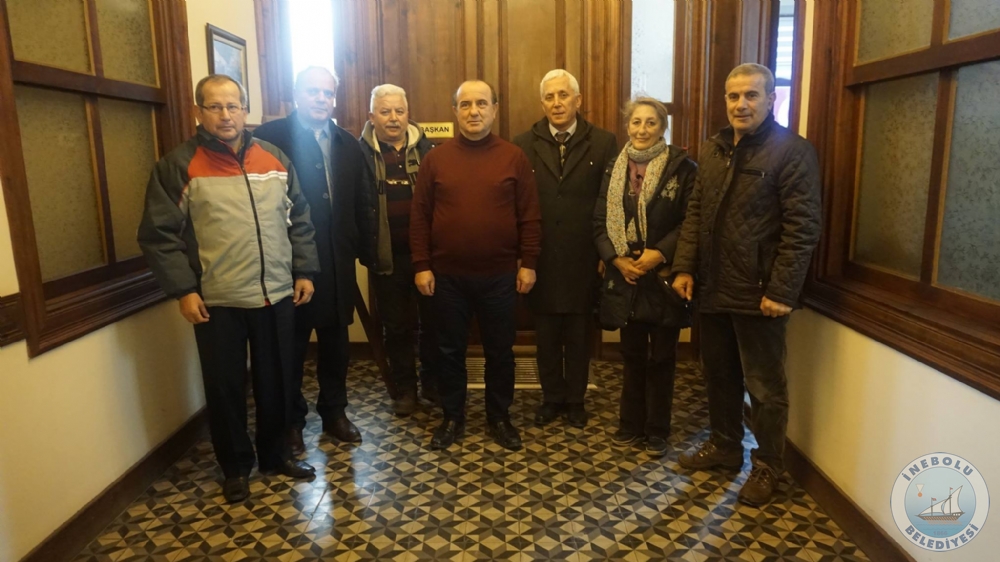 NEBOLU KLTR SANAT DERNENDEN BELEDYE BAKANIMIZA ZYARET