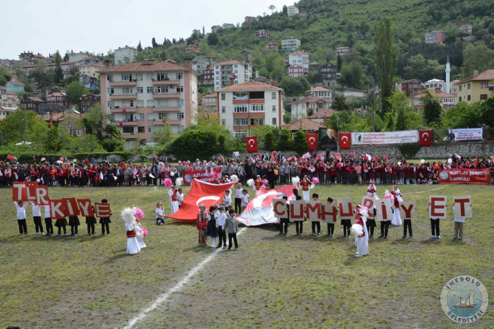 23 NSAN ULUSAL EGEMENLK VE OCUK BAYRAMI COKUYLA KUTLANDI