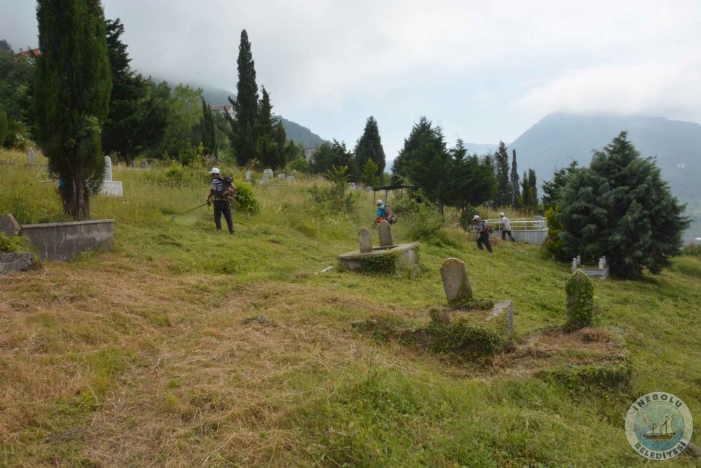 BELEDYEMZCE LEMZ MEZARLIKLARI TEMZ BR GRNME KAVUTURULUYOR