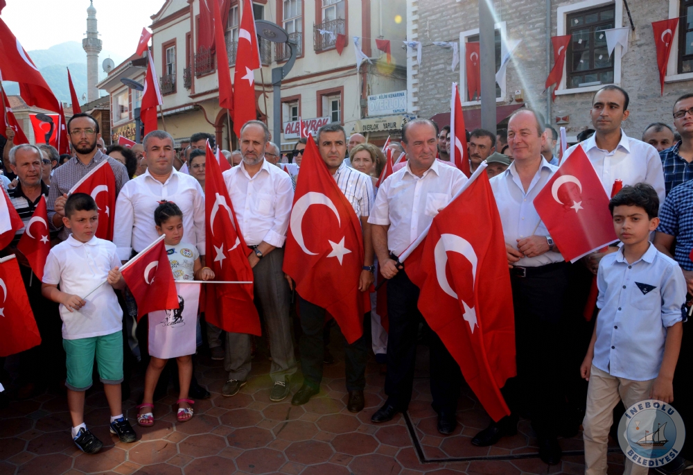 BELEDYE BAKANIMZI ENGN UZUNER DEMOKRAS MTNGNE KATILDI