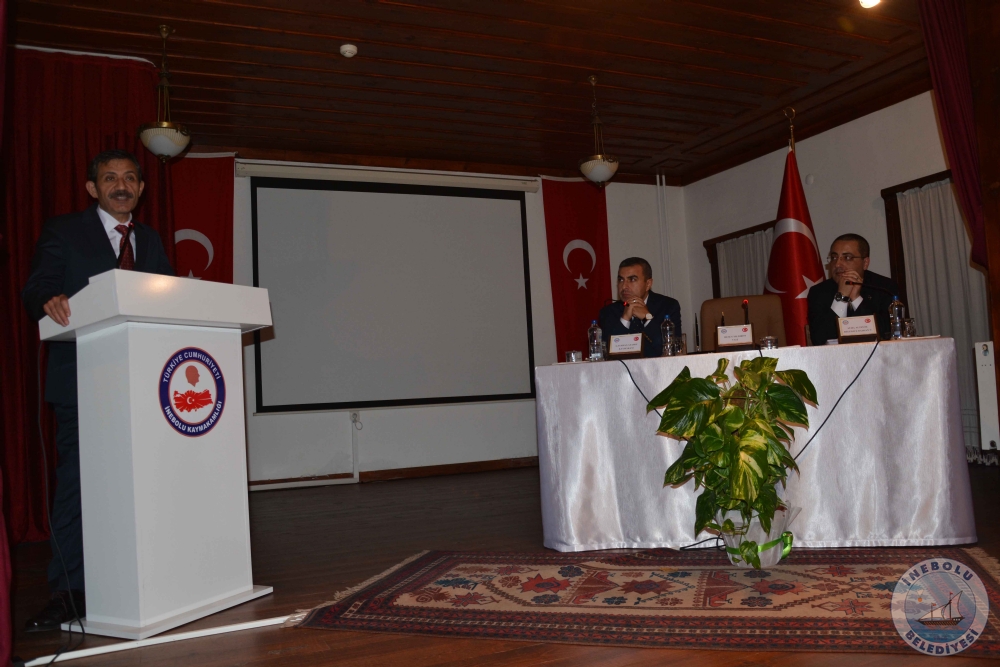 KASTAMONU VALMZ MESUT YILDIRIM, NEBOLU DEERLENDRME TOPLANTISINDA