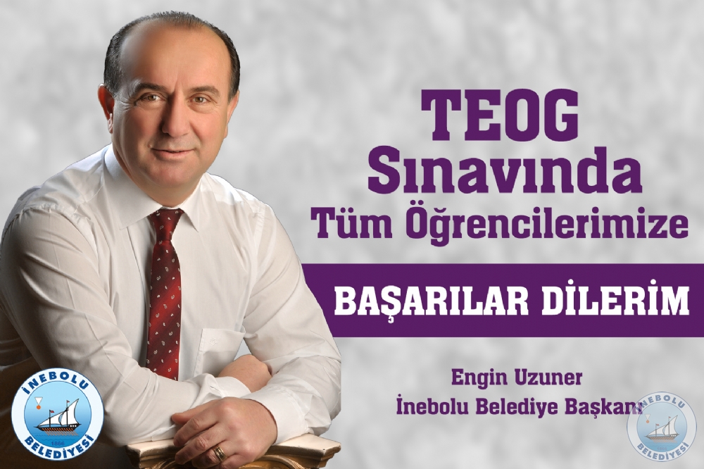 BAKANIMIZ, TEOG SINAVINA KATILACAK RENCLERE BAARILAR DLED